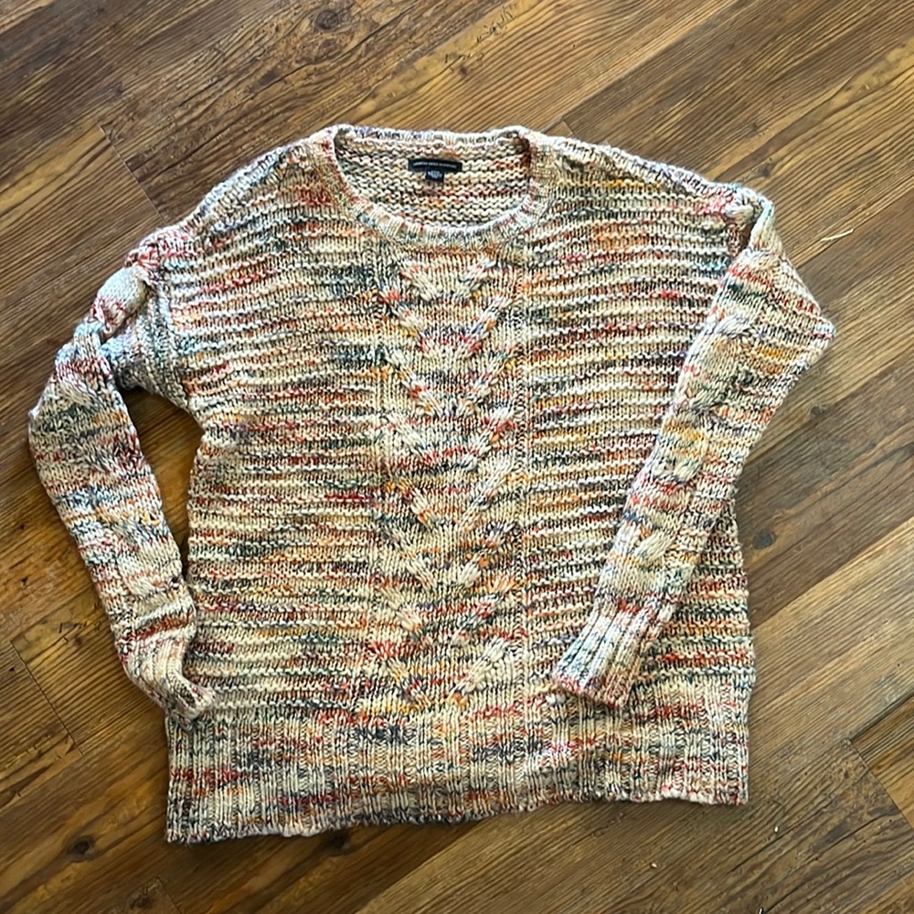 American Eagle Size Small Multi Colored Sweater - image 1
